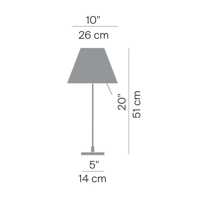 Luceplan Costanzina Table Lamp | All Square Lighting