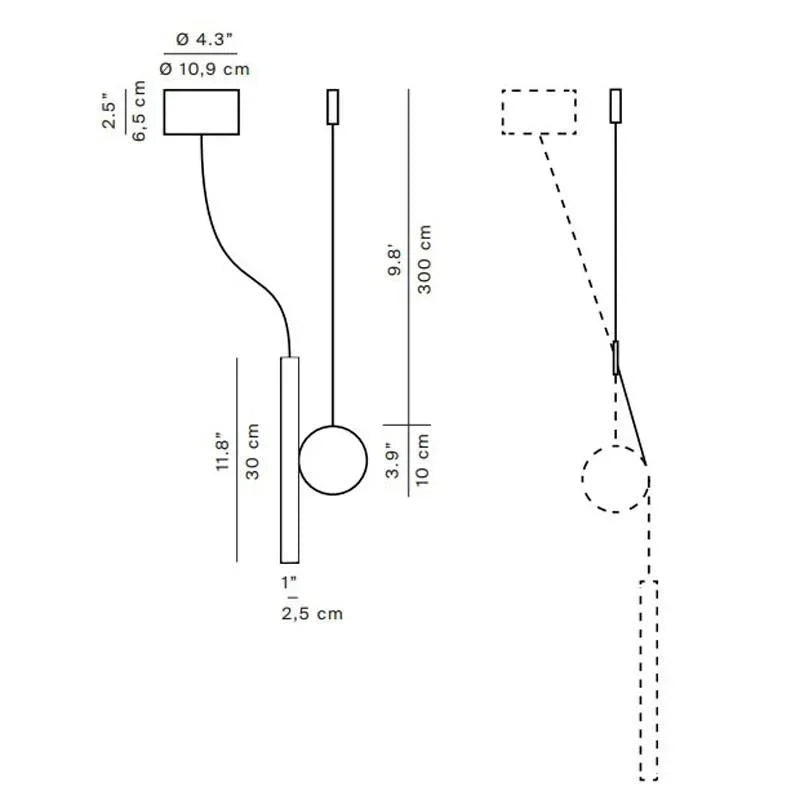 Luceplan Doi Pendant Light | All Square Lighting