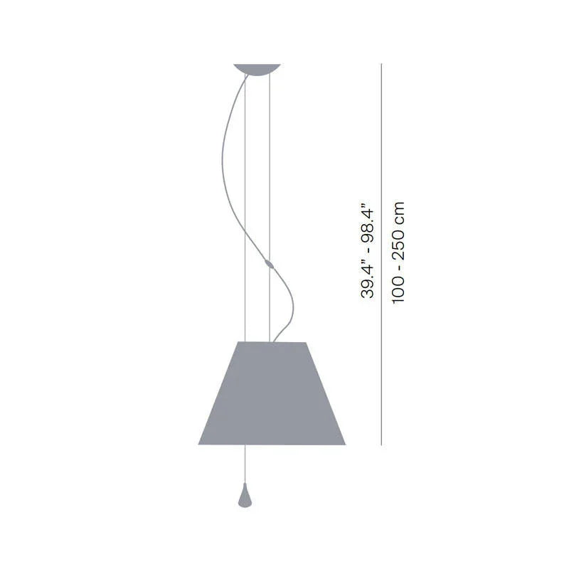 Luceplan Lady Costanza Pendant Light | All Square Lighting