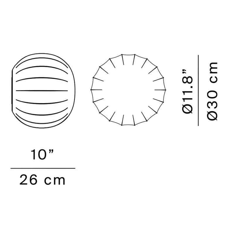 Luceplan Lita Large Wall Light | All Square Lighting