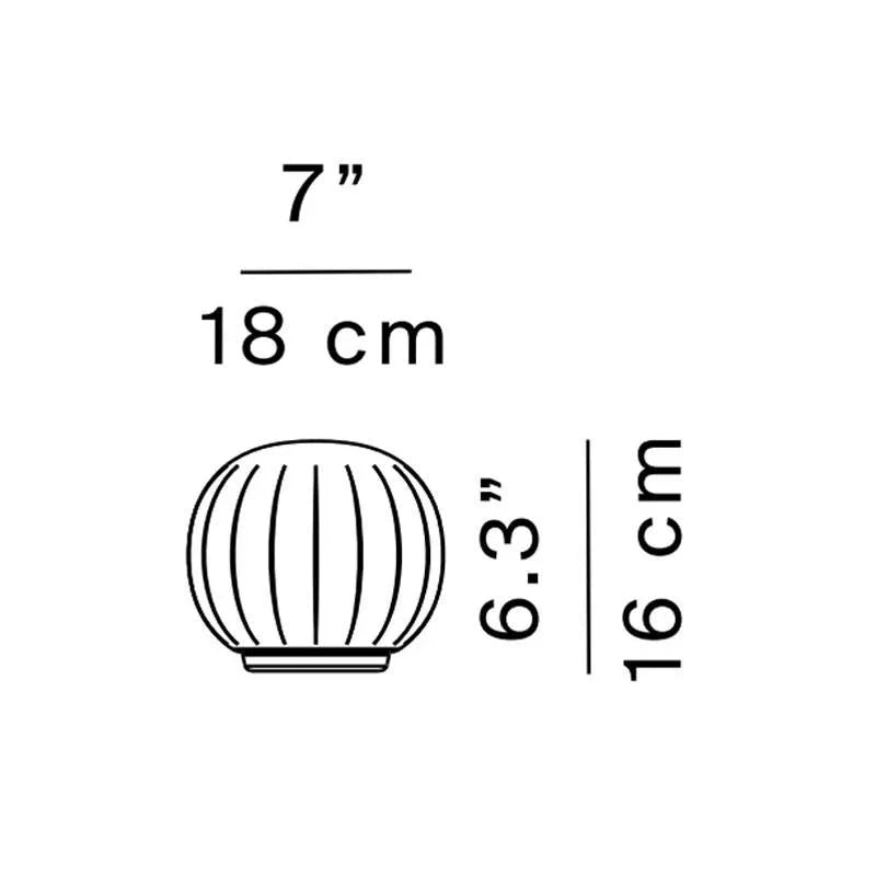 Luceplan Lita Medium Table Lamp | All Square Lighting
