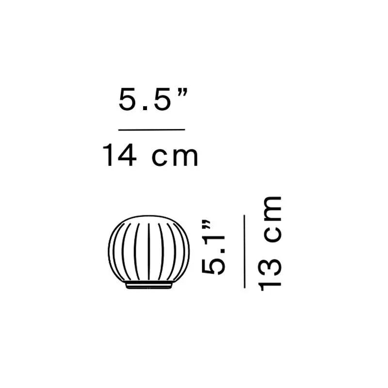 Luceplan Lita Small Table Lamp | All Square Lighting