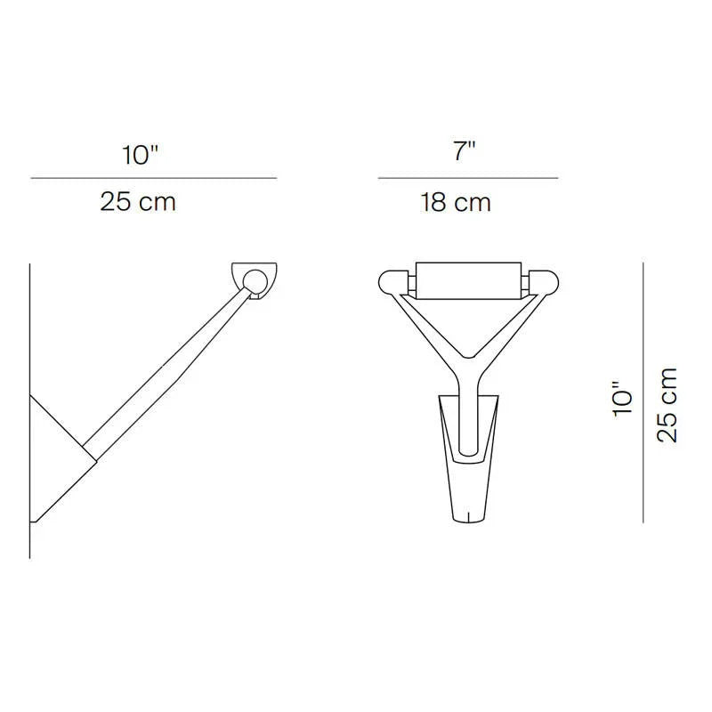 Luceplan Lola Wall Light | All Square Lighting