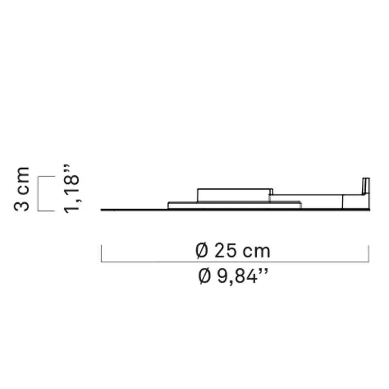 Luceplan Millimetro Wall Light | All Square Lighting