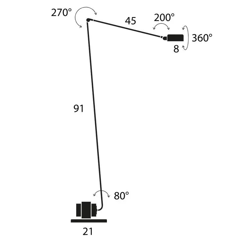 Lumina Daphine Terra Floor Lamp | All Square Lighting