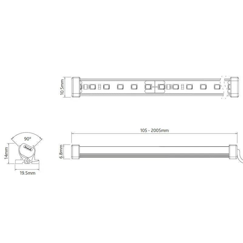 Lumino V10S Led Strip | All Square Lighting