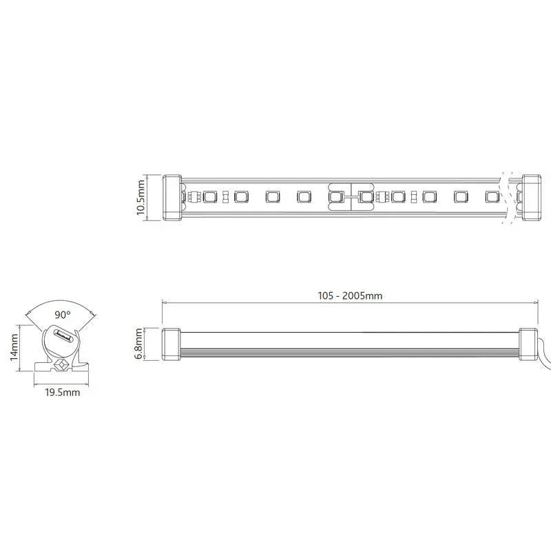 Lumino V10S Led Strip | All Square Lighting