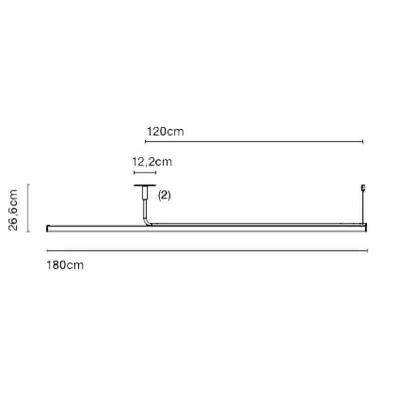 Marset Ambrosia 180 Ceiling Light | All Square Lighting