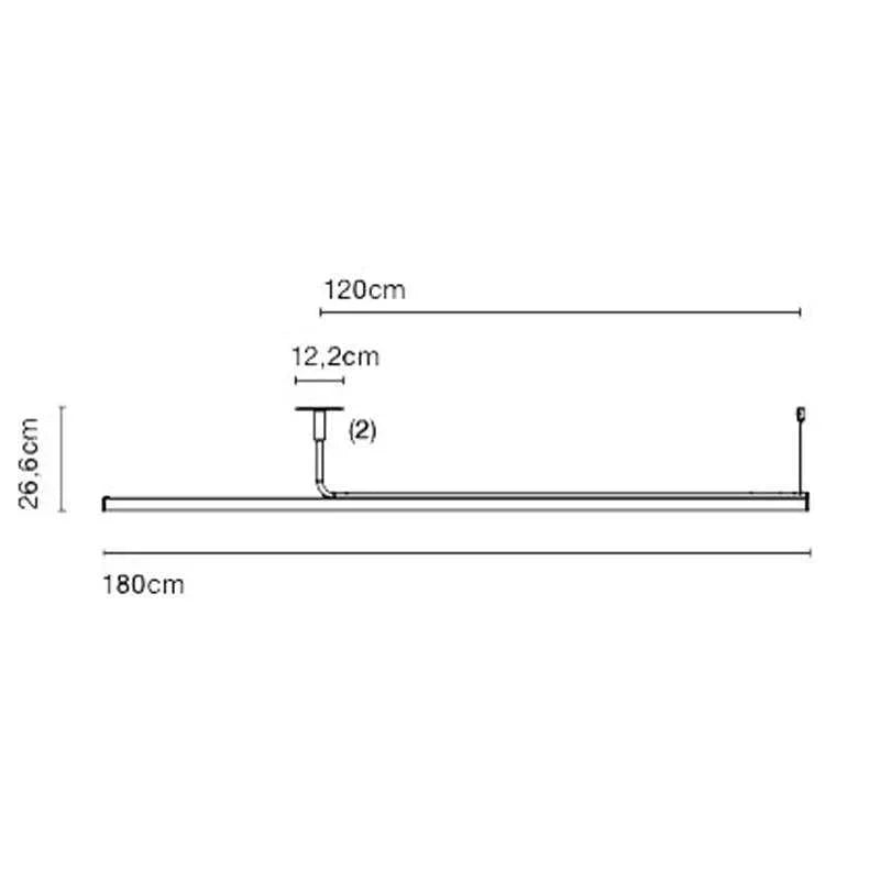 Marset Ambrosia 180 Ceiling Light | All Square Lighting