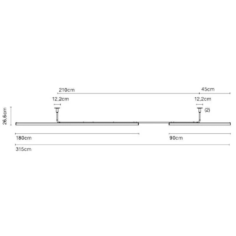Marset Ambrosia 315 Ceiling Light | All Square Lighting