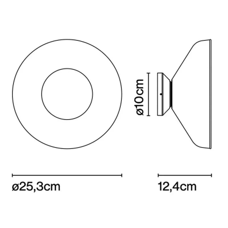 Marset Aura Plus Wall Light | All Square Lighting