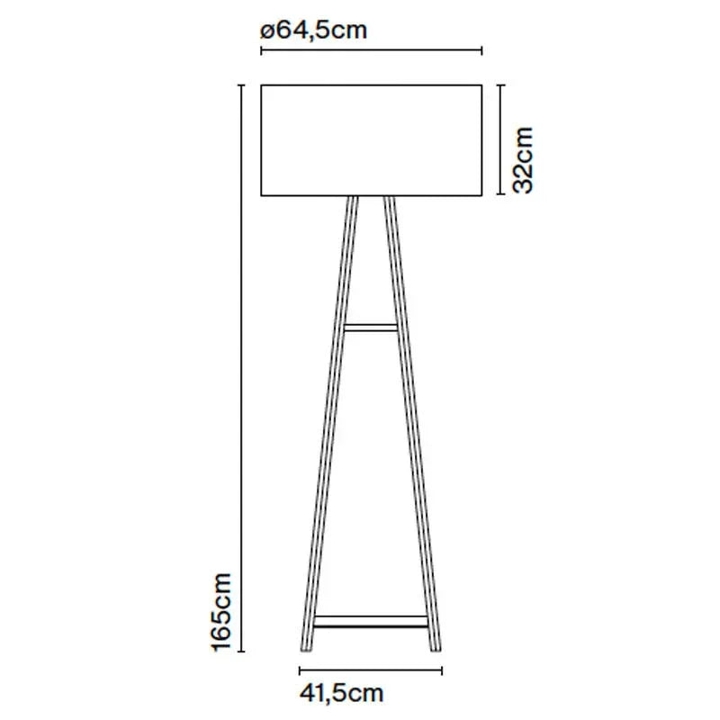 Marset Cala Floor Lamp | All Square Lighting