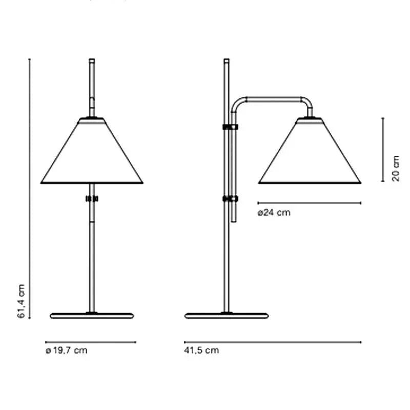 Marset Funiculí Fabric Table Lamp | All Square Lighting