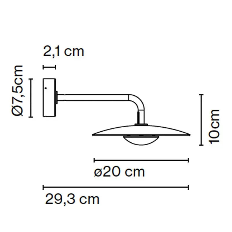 Marset Ginger 20A Outdoor Wall Light | All Square Lighting
