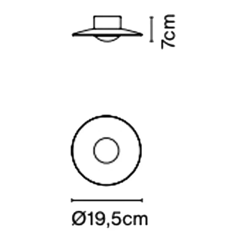 Marset Ginger 20C Outdoor Wall Light | All Square Lighting