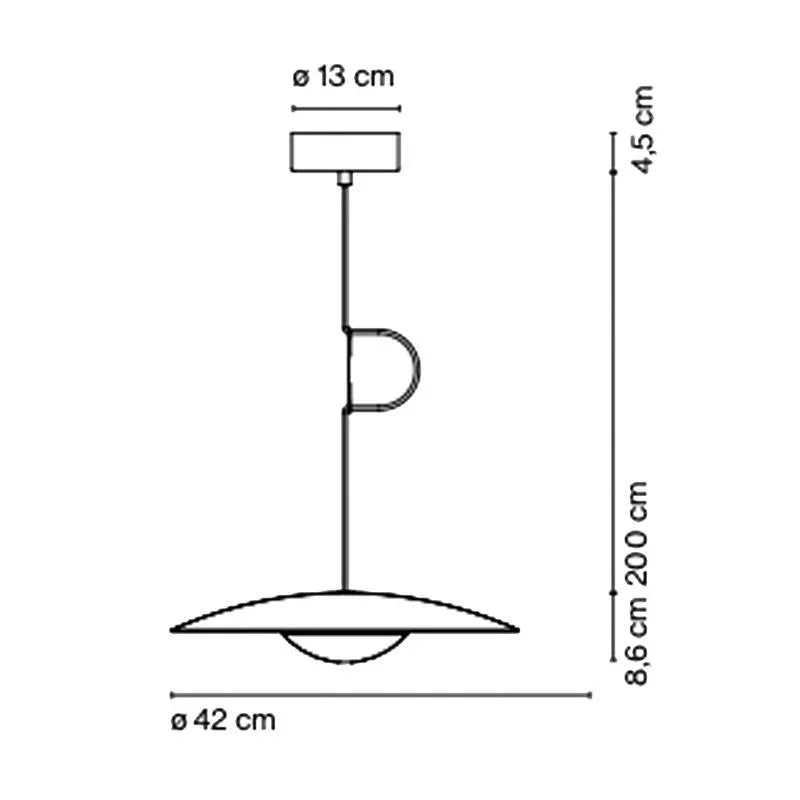 Marset Ginger 42 Pendant Light | All Square Lighting