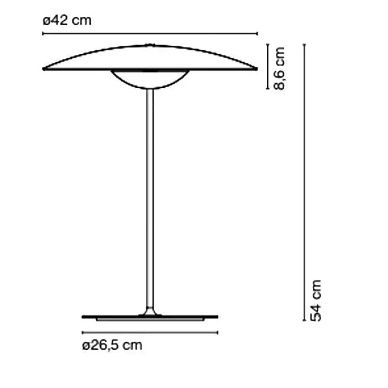 Marset Ginger M Table Lamp | All Square Lighting