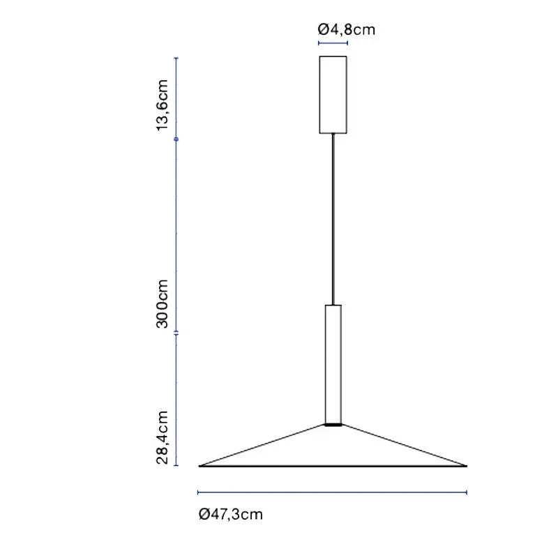 Marset Milana 47 Pendant Light | All Square Lighting