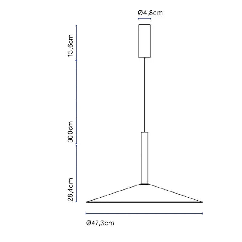 Marset Milana 47 Pendant Light | All Square Lighting