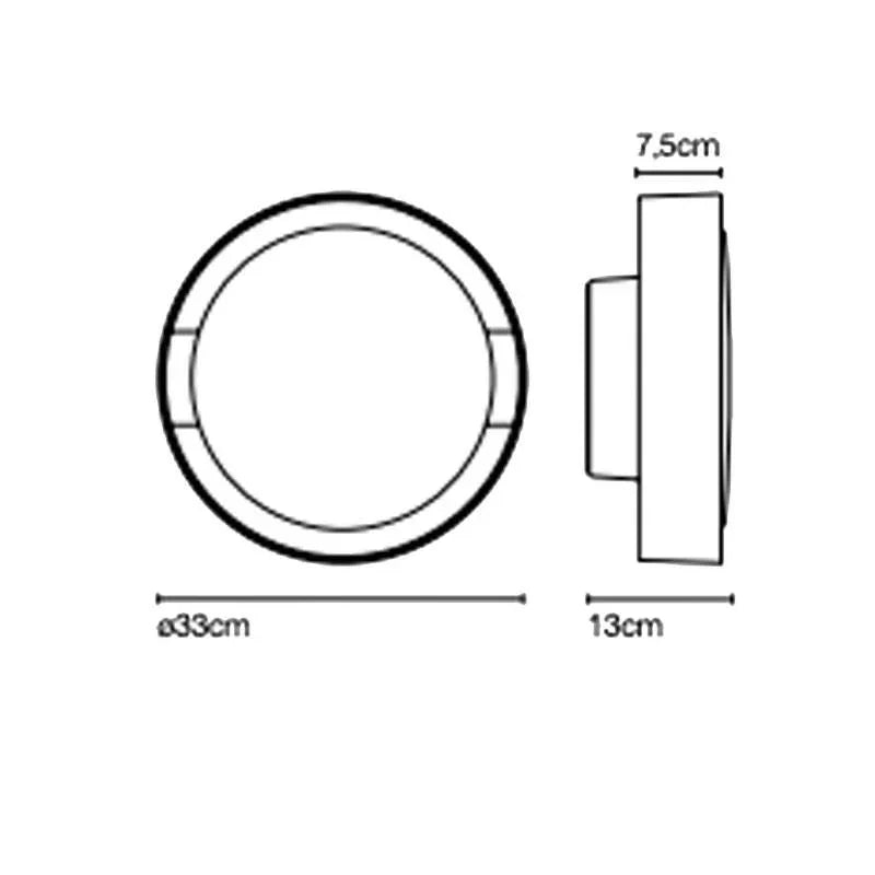 Marset Plaff-on! 33 LED Wall Light | All Square Lighting