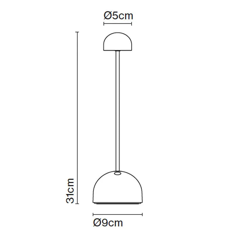Marset Sips Portable Table Lamp | All Square Lighting
