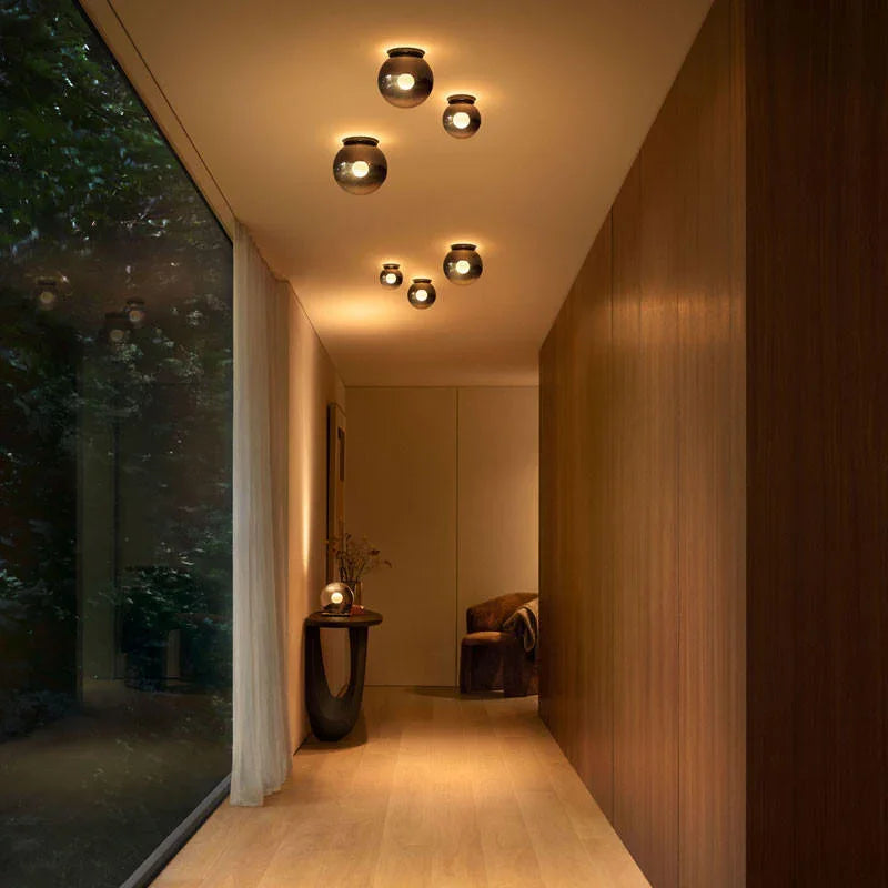 Occhio Luna Piena Up Ceiling Light | All Square Lighting