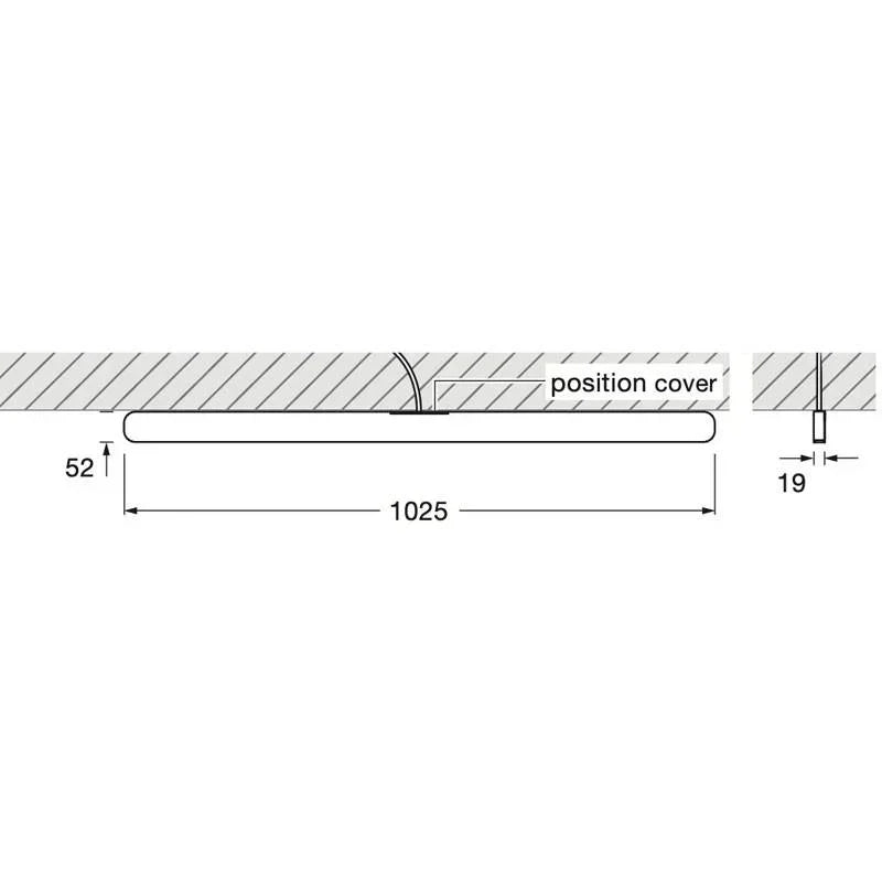 Occhio Mito Alto 100 Up Ceiling Light | All Square Lighting