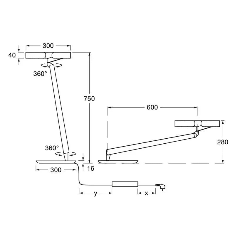 Occhio Gioia Tavolo Table Lamp | All Square Lighting
