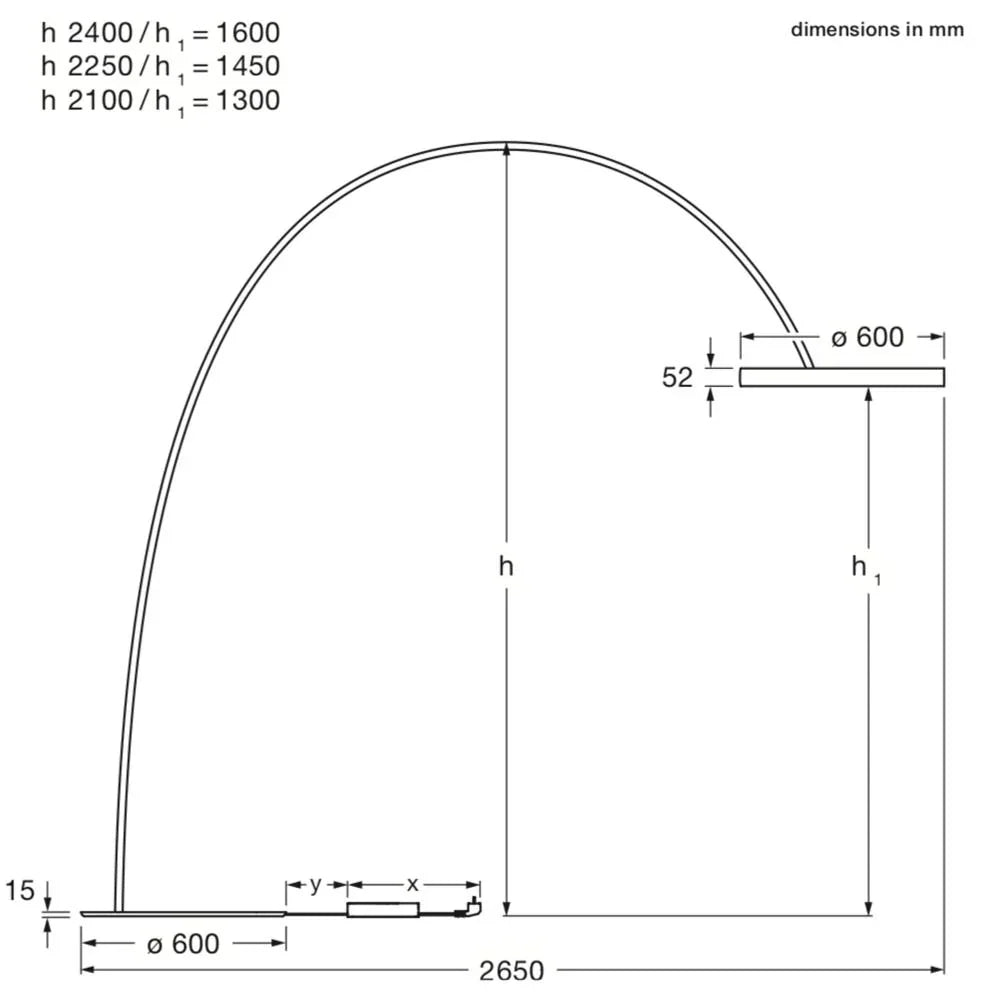 Occhio Mito Largo Floor Lamp | All Square Lighting