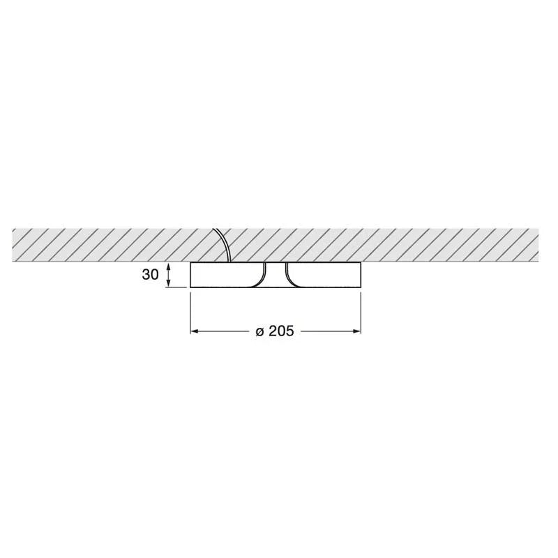 Occhio Mito Soffitto 20 Up Ceiling Light | All Square Lighting