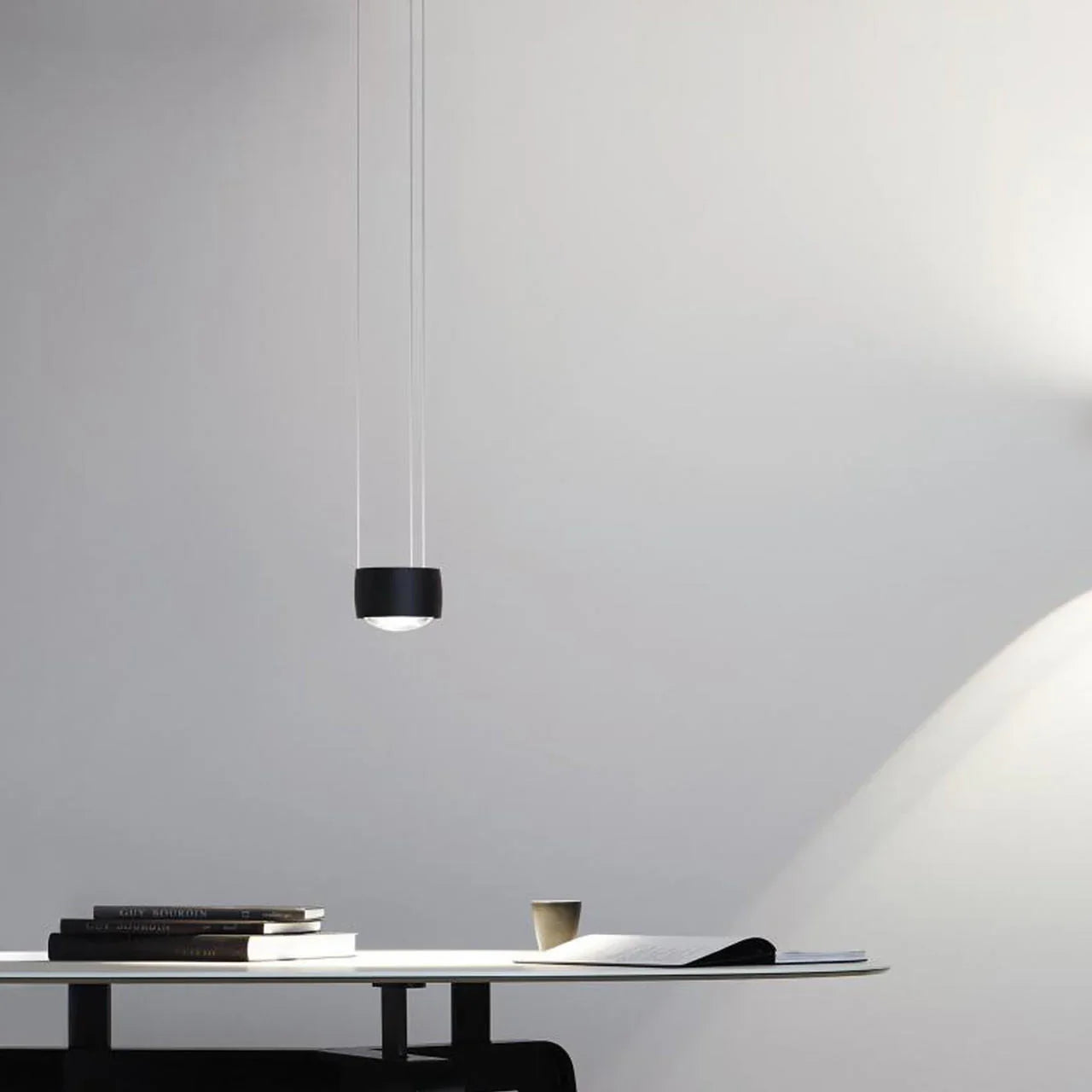 Occhio Sento Sospeso Flat Pendant Light | All Square Lighting