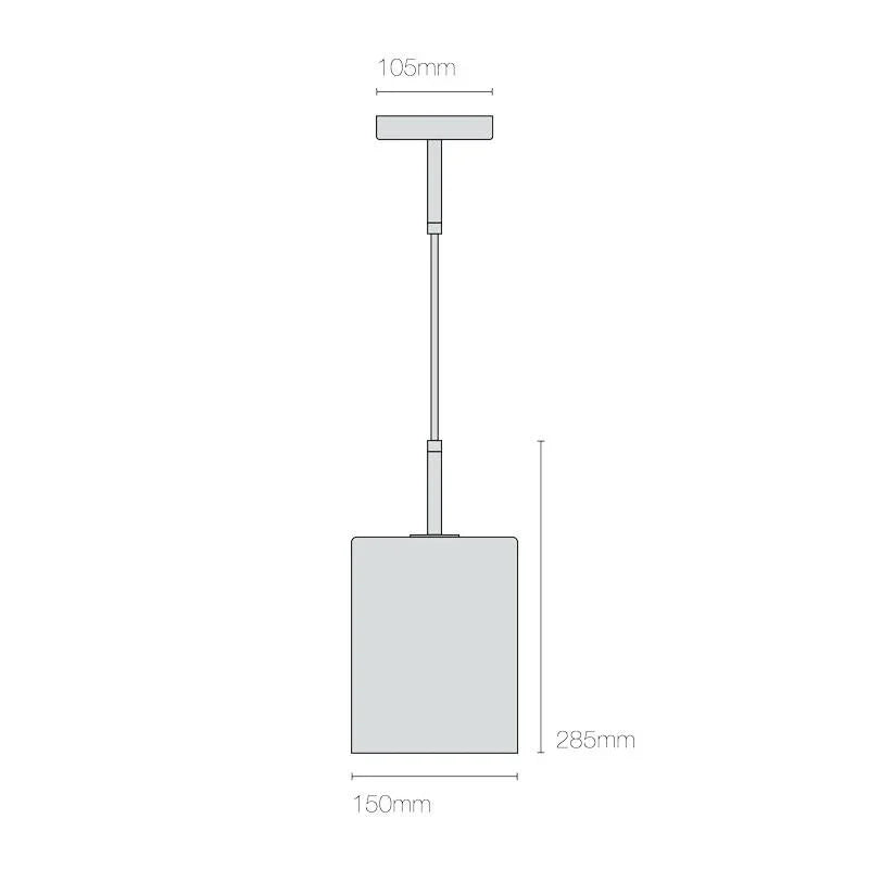 Original BTC Brompton 2 Pendant Light | All Square Lighting