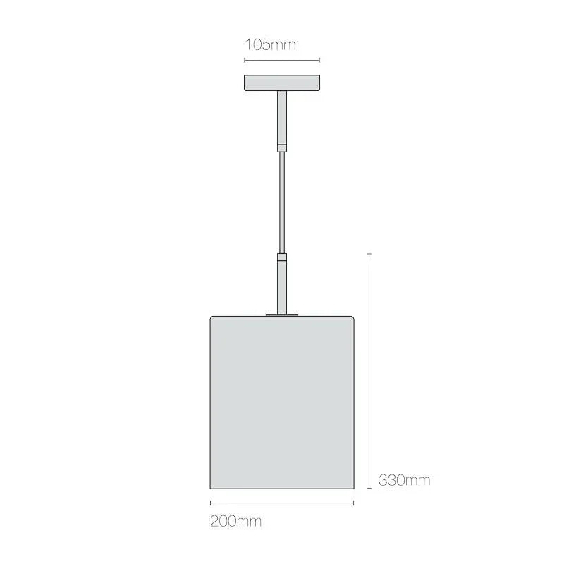 Original BTC Brompton 3 Pendant Light | All Square Lighting