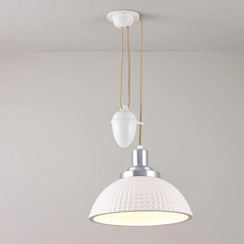 Original BTC Cosmo Dimple Rise & Fall Pendant Light | All Square Lighting
