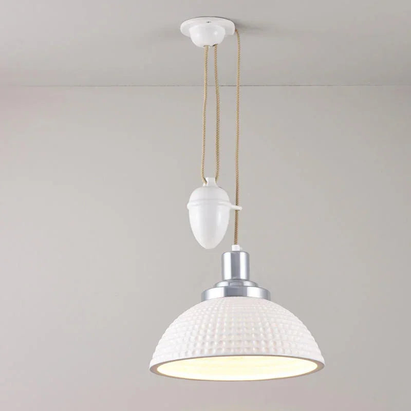 Original BTC Cosmo Dimple Rise & Fall Pendant Light | All Square Lighting