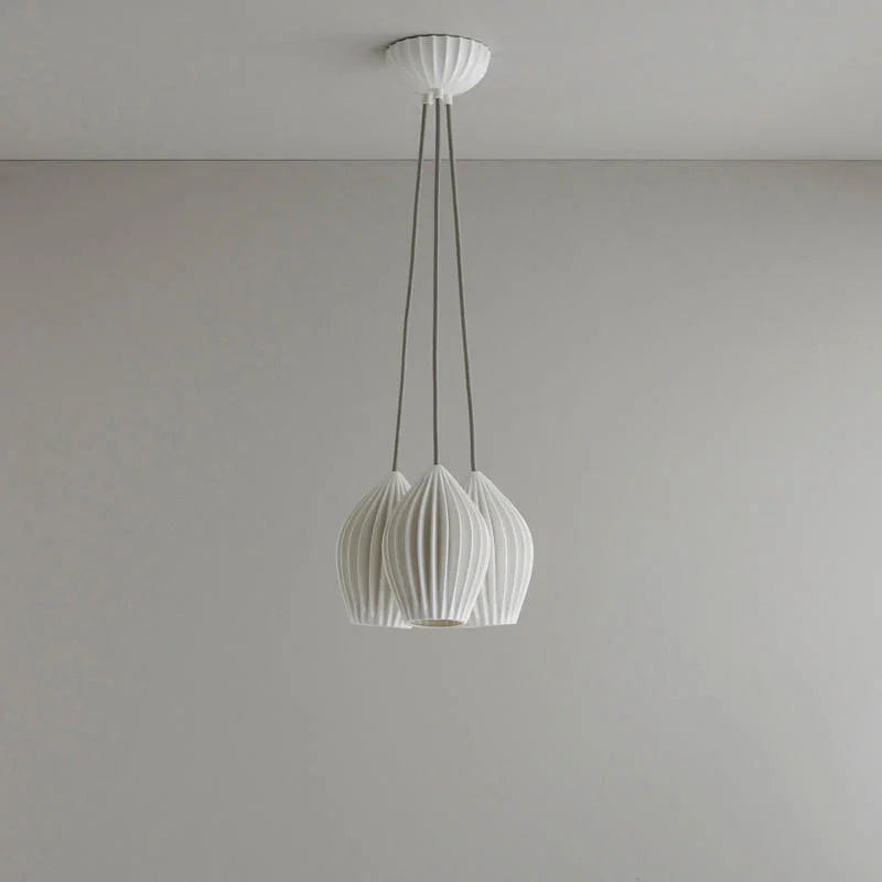 Original BTC Fin Grouping Of 3 Pendant Light | All Square Lighting