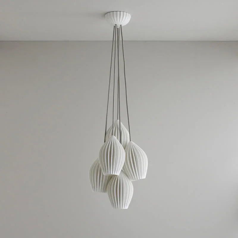 Original BTC Fin Grouping Of 5 Pendant Light | All Square Lighting