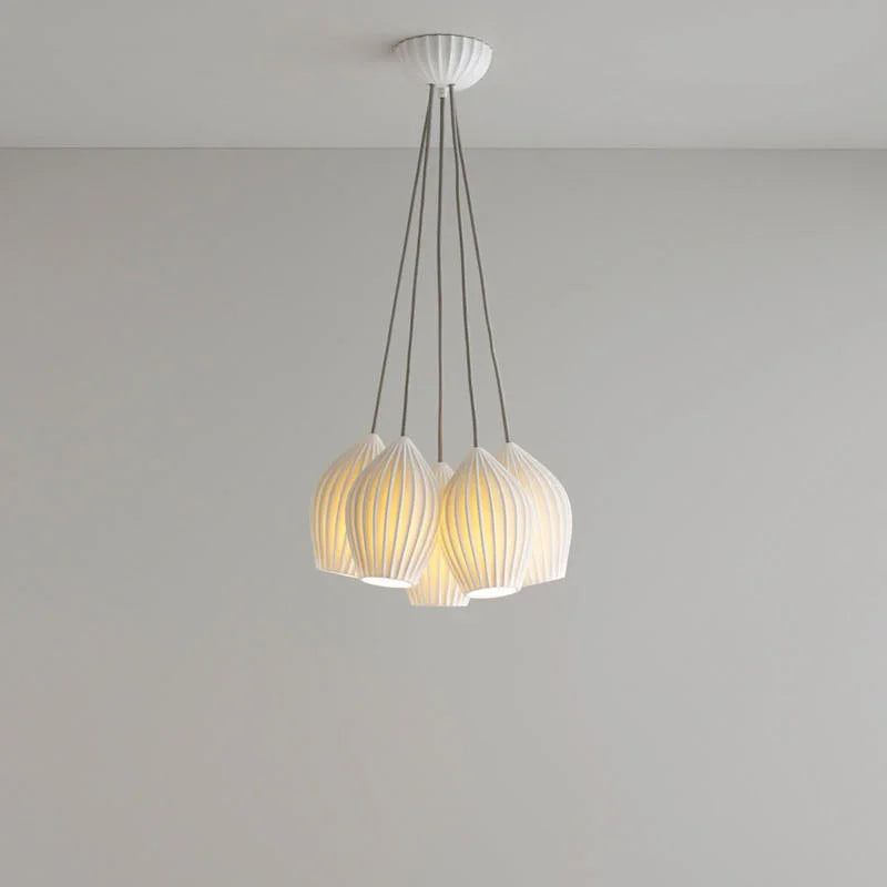 Original BTC Fin Grouping Of 5 Pendant Light | All Square Lighting