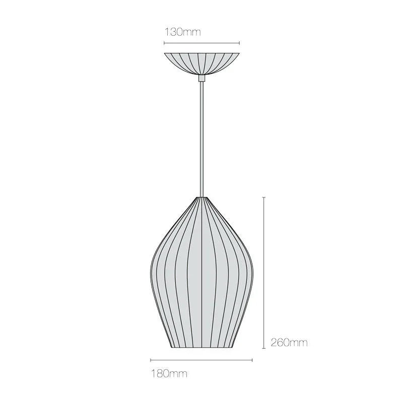 Original BTC Fin Large Pendant Light | All Square Lighting