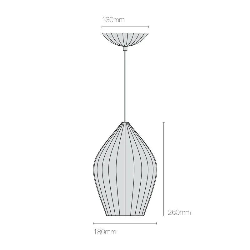 Original BTC Fin Large Pendant Light | All Square Lighting