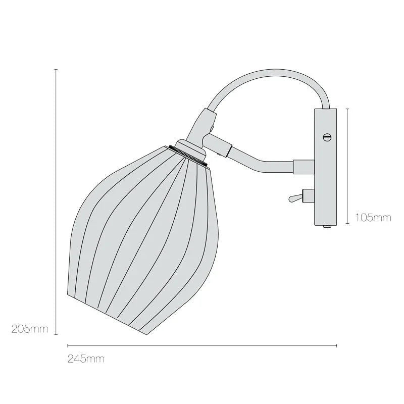 Original BTC Fin Wall Light | All Square Lighting