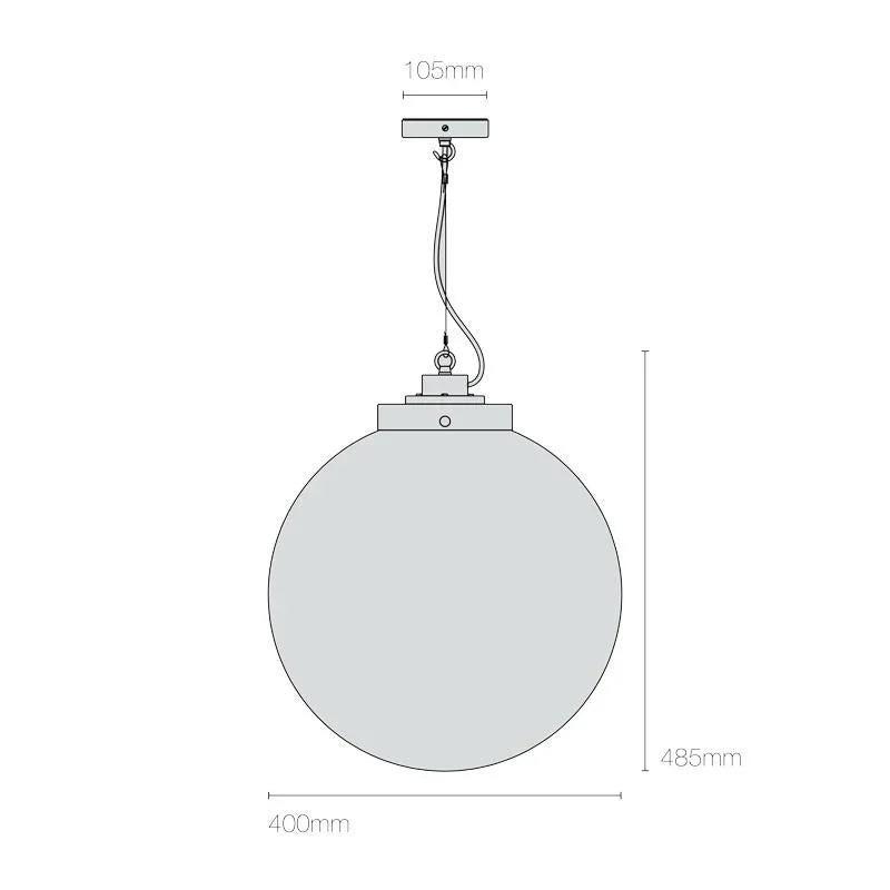 Original BTC Globe Large Pendant Light | All Square Lighting