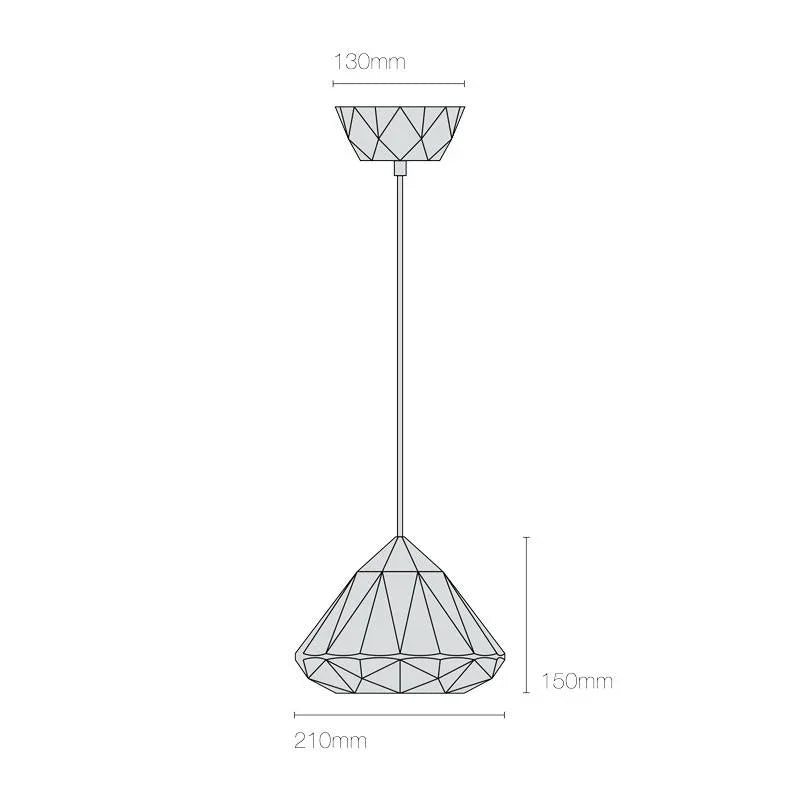 Original BTC Hatton 1 Pendant Light | All Square Lighting