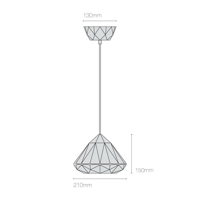 Original BTC Hatton 1 Pendant Light | All Square Lighting