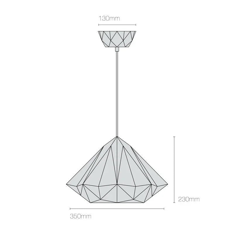 Original BTC Hatton 2 Pendant Light | All Square Lighting