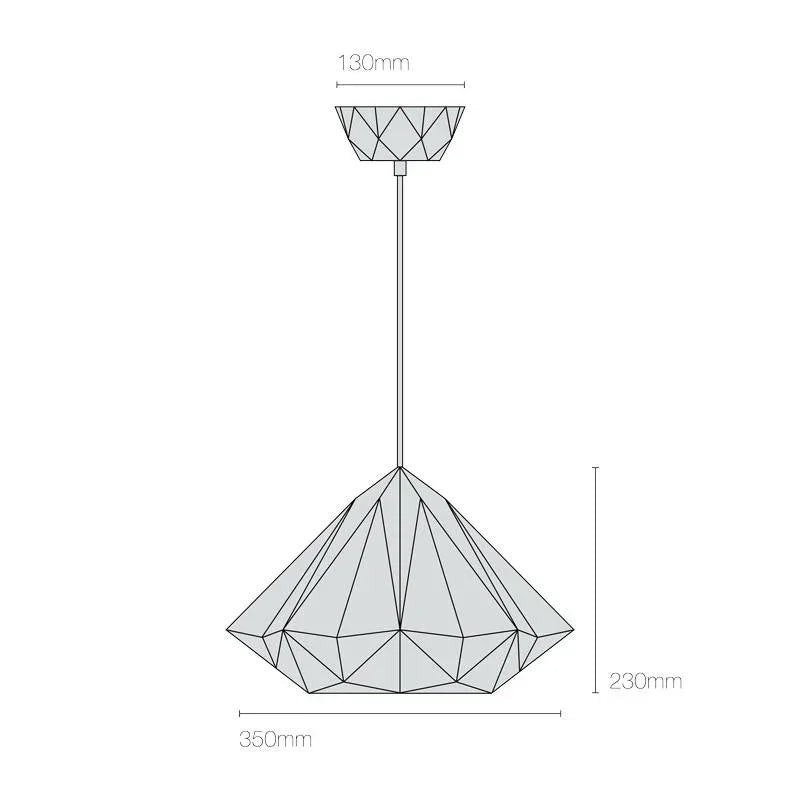Original BTC Hatton 2 Pendant Light | All Square Lighting