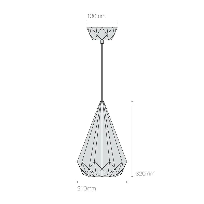 Original BTC Hatton 3 Pendant Light | All Square Lighting