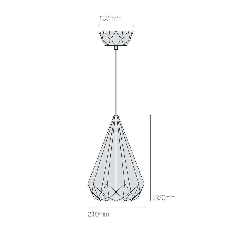 Original BTC Hatton 3 Pendant Light | All Square Lighting