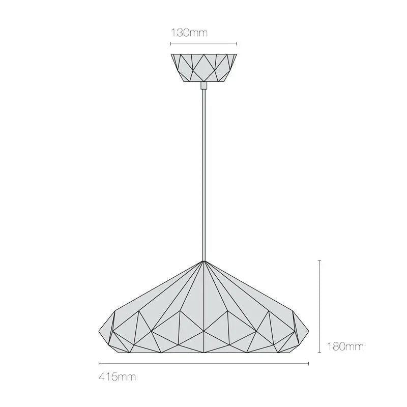 Original BTC Hatton 4 Pendant Light | All Square Lighting
