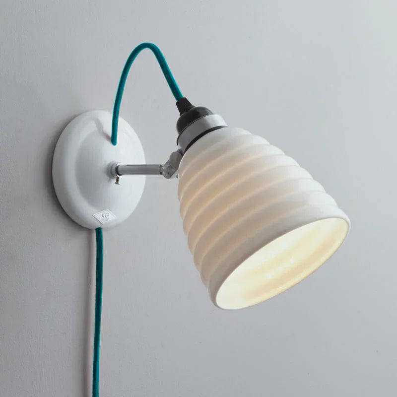 Original BTC Hector Bibendum Plug Switch & Cable Wall Light | All Square Lighting